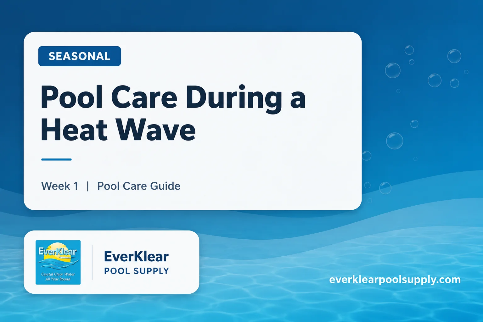 Pool Care During a Heat Wave